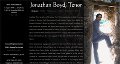 Desktop Screenshot of jonathanboyd-tenor.com